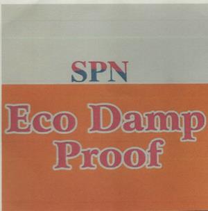 SPN ECO DAMP PROOF (and logo) trademark logo