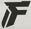 F (and logo) trademark logo