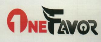ONE FAVOR (and logo) trademark logo