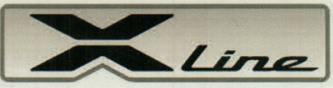 X LINE (and logo) trademark logo