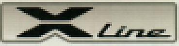 X LINE (and logo) trademark logo