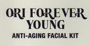 ORI FOREVER YOUNG ANTI-AGING FACIAL KIT (and logo) trademark logo