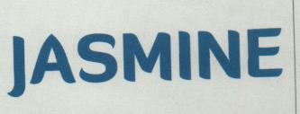 JASMINE (and logo) trademark logo