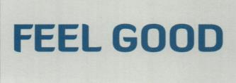 FEEL GOOD (and logo) trademark logo