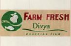 FARM FRESH DIVYA (and logo) trademark logo