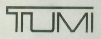 TUMI (and logo) trademark logo