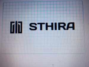 STHIRA (and logo) trademark logo