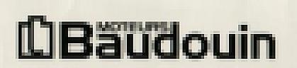 MOTEURS Baudouin (and logo) trademark logo