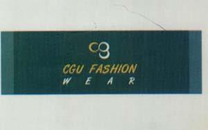 CGU FASHION WEAR (and logo) trademark logo
