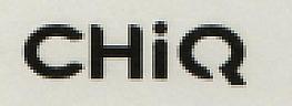 CHIQ (and logo) trademark logo