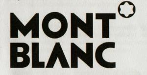 MONTBLANC AND STAR DESIGN (and logo) trademark logo