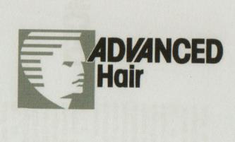 ADVANCED HAIR (and logo) trademark logo