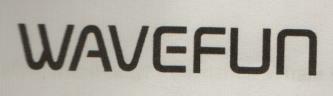 WAVEFUN (and logo) trademark logo