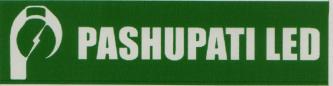 PASHUPATI LED (and logo) trademark logo