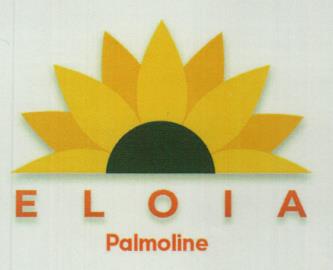 ELOIA PALMOLINE (and logo) trademark logo