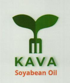 KAVA SOYABEAN OIL (and logo) trademark logo
