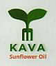 KAVA SUNFLOWER OIL (and logo) trademark logo