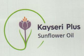 KAYSERI PLUS SUNFLOWER OIL (and logo) trademark logo