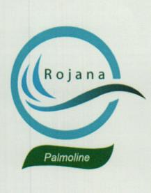 ROJANA PALMOLINE (and logo) trademark logo