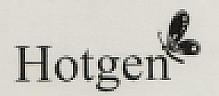 HOTGEN (and logo) trademark logo