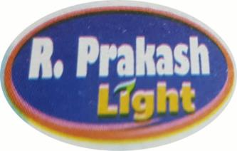 R PRAKASH LIGHT (and logo) trademark logo
