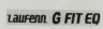 LAUFENN G FIT EQ (and logo) trademark logo