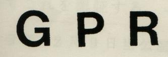 G P R (and logo) trademark logo