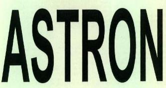 ASTRON (and logo) trademark logo