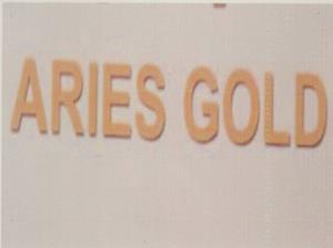 ARIES GOLD (and logo) trademark logo