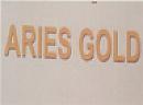 ARIES GOLD (and logo) trademark logo