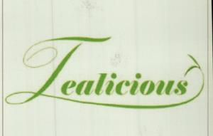 TEALICIOUS (and logo) trademark logo