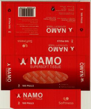 NAMO (and logo) trademark logo