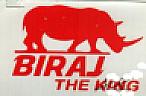 BIRAJ THE KING (and logo) trademark logo