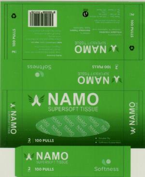 NAMO (and logo) trademark logo