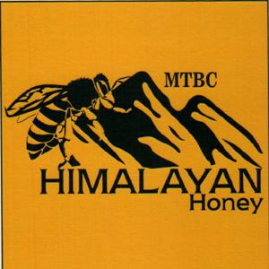 MTBC HIMALAYAN HONEY (and logo) trademark logo