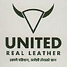 UNITED REAL LEATHER (and logo) trademark logo