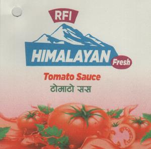RFI HIMALAYAN FRESH (and logo) trademark logo