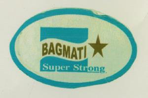 BAGMATI SUPER STRONG (and logo) trademark logo