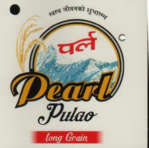 PEARL PULAO (and logo) trademark logo