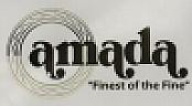 AMADA (and logo) trademark logo