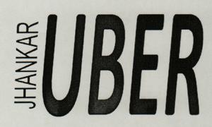 JHANKAR UBER (and logo) trademark logo