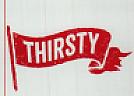 THIRSTY (and logo) trademark logo