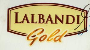 LALBANDI GOLD (and logo) trademark logo