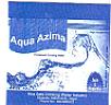 AQUA AZIMA (and logo) trademark logo