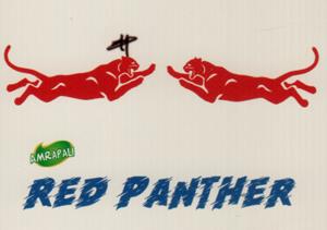 AMRAPALI RED PANTHER (and logo) trademark logo