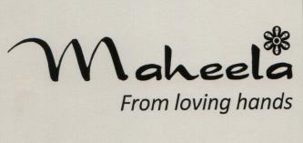MAHEELA FROM LOVING HANDS (and logo) trademark logo