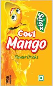 SITAZ COOL MANGO FLAVOUR DRINK (and logo) trademark logo
