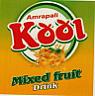 AMRAPALI KOOL MIXED FRUIT DRINK (and logo) trademark logo