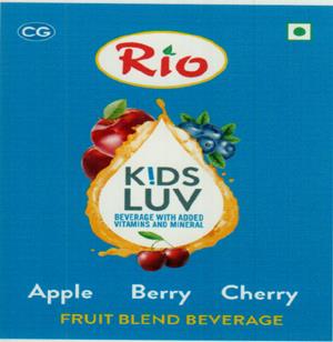 RIO KIDS LUV (and logo) trademark logo