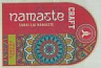 NAMASTE (and logo) trademark logo
